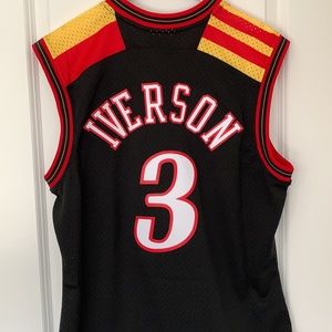 Allen Iverson Philadelphia 76ers Mitchell & Ness HWC Swingman ‘Barcelona’ Jersey